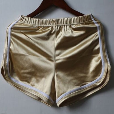 New 2018 Women Shorts Summer Silk Slim Beach Casual White Egde Shorts Hot Getbrewtaps.com