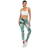 Brand Sexy Women Legging leaf Printing Fitness leggins Fashion Slim legins High Waist Leggings Woman Pants Getbrewtaps.com