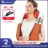 U Shape Electrical Shiatsu Back Neck Shoulder Body Massager Infrared Heated Kneading Car/Home Massager with gift box Getbrewtaps.com