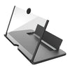 3D Phone Screen Magnifier Amplifier Folding Design HD Video Magnifying Glass Watch 3d Movies Smart Phone Bracket Holder 12inch eprolo