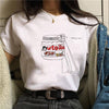 Nutella Kawaii Print T Shirt Women 90s Harajuku Ullzang Fashion T-shirt Graphic Cute Cartoon Tshirt Korean Style Top Tees Female Getbrewtaps.com