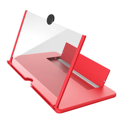 3D Phone Screen Magnifier Amplifier Folding Design HD Video Magnifying Glass Watch 3d Movies Smart Phone Bracket Holder 12inch eprolo