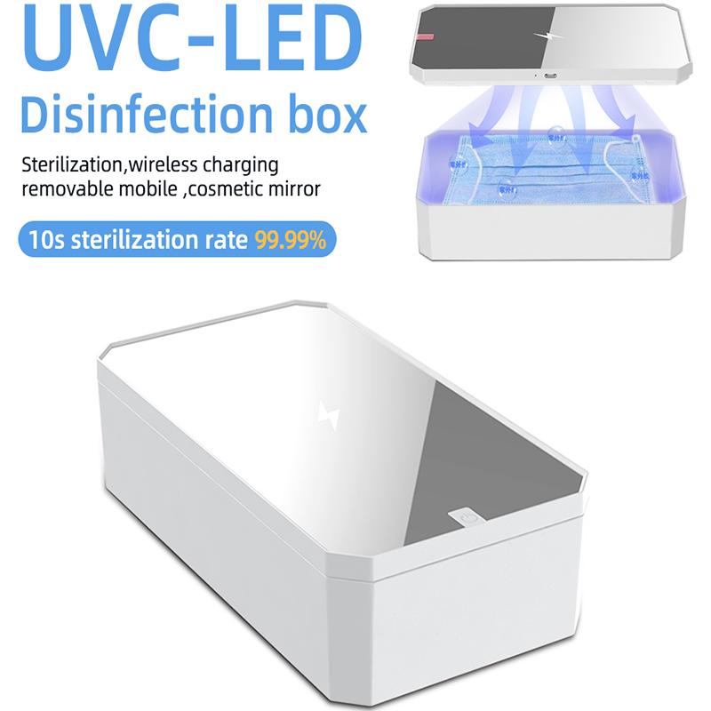 Multifunctional UV Sterilize 10W Wireless Fast Charger Mobile Phone Disinfection Box eprolo