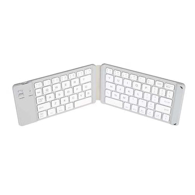 Light-Handy Bluetooth Folding Mini Backlit Keyboard Foldable Wireless Keypad For IOS/Android/Windows Ipad Tablet Laptop Computer eprolo