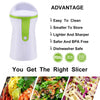 Portable Vegetable Slicer Handheld Spiralizer Peeler Spiral Slicer Stainless Steel for Potatoes Spaghetti Kitchen Accessories eprolo