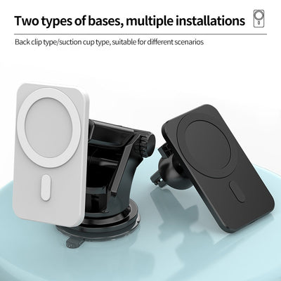 15w Magnetic Car Wireless Charger Phone Stand For Iphone 12 ProMax 12Mini Magsafe Car Holder eprolo