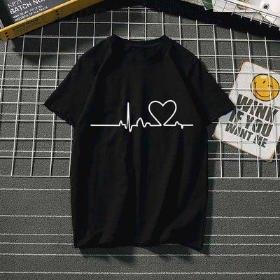 Women's t-shirt Harajuku love t shirt women feminina ladies Than heart ulzzang graphic t shirts women 2019 summer femme clothes Getbrewtaps.com