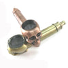 Metal creativity Skull Classic Pipes Smoking Pipe Mouthpiece Tobacco Pipe Cigar Narguile Grinder Smoke Cigarette holder eprolo
