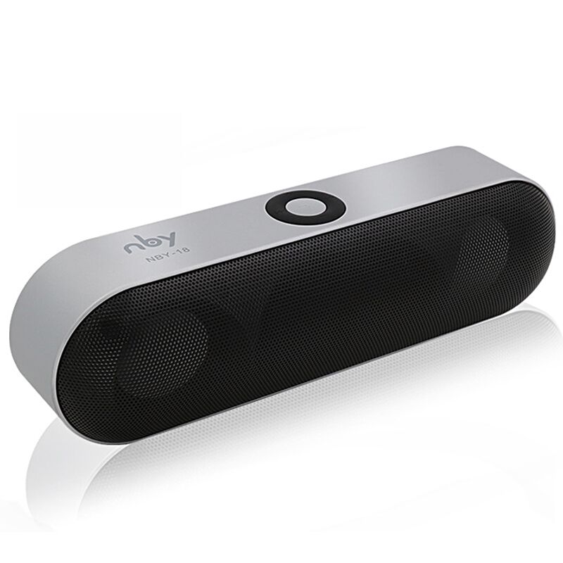 NBY-18 Mini Bluetooth Speaker Portable Wireless Speaker Sound System 3D Stereo Music Surround Support Bluetooth,TF AUX USB eprolo