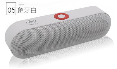 NBY-18 Mini Bluetooth Speaker Portable Wireless Speaker Sound System 3D Stereo Music Surround Support Bluetooth,TF AUX USB eprolo