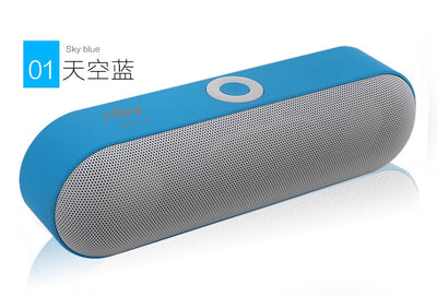 NBY-18 Mini Bluetooth Speaker Portable Wireless Speaker Sound System 3D Stereo Music Surround Support Bluetooth,TF AUX USB eprolo