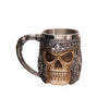 Personalized Skull Mug Double Wall Stainless Steel Knight Tankard Dragon Drinking Tea Beer Coffee Cup Caneca Viking Gift eprolo