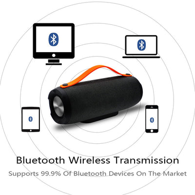 Portable Wireless Bluetooth E13 Speaker Stereo Big power 10W system TF FM Radio Music Subwoofer Column Speakers for Computer eprolo