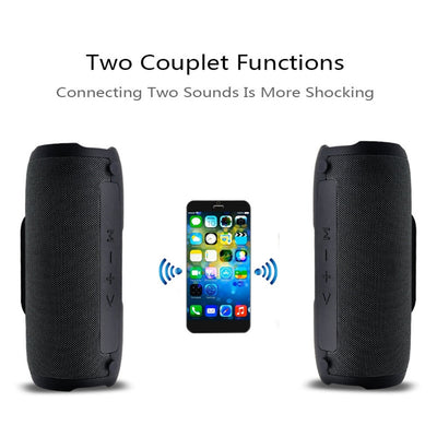 Portable Wireless Bluetooth E13 Speaker Stereo Big power 10W system TF FM Radio Music Subwoofer Column Speakers for Computer eprolo