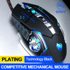 Pro Gamer Gaming Mouse 8D 3200DPI Adjustable Wired Optical LED Computer Mice USB Cable Silent Mouse for laptop PC eprolo