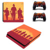 Red Dead Redemption 2 PS4 Slim Skin Sticker Decal Vinyl for Sony Playstation 4 Console and 2 Controllers PS4 Slim Skin Sticker eprolo