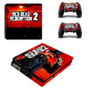 Red Dead Redemption 2 PS4 Slim Skin Sticker Decal Vinyl for Sony Playstation 4 Console and 2 Controllers PS4 Slim Skin Sticker eprolo