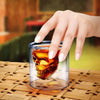 Skull Shot Glass Crystal Glasses,Double Layer Transparent Skull Pirate Shotglasses Drink Cocktail Creative Beer Cup eprolo