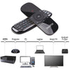 W1 2.4G Air Mouse Wireless Keyboard 6-Axis Motion Sense IR Learning Remote Control w/ USB Receiver for Smart TV Android TV BOX eprolo