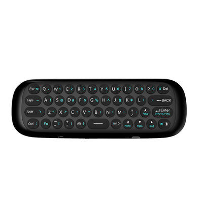 W1 2.4G Air Mouse Wireless Keyboard 6-Axis Motion Sense IR Learning Remote Control w/ USB Receiver for Smart TV Android TV BOX eprolo