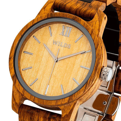 Men Handmade Personalized Wooden Watch Wilds Wood