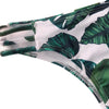 Palm Leaf Print Strappy Bikini Hypersku