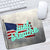 American Flag Just Breathe Mousepad Getbrewtaps.com