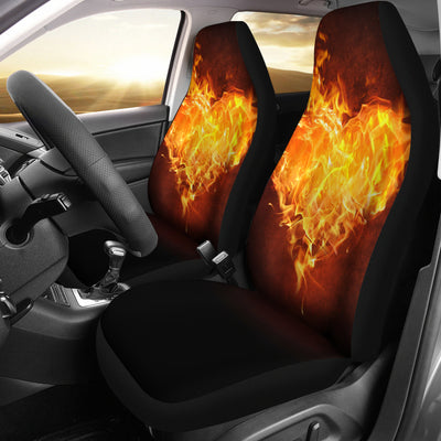 Fire in love Car Seat Covers (Set of 2) Getbrewtaps.com