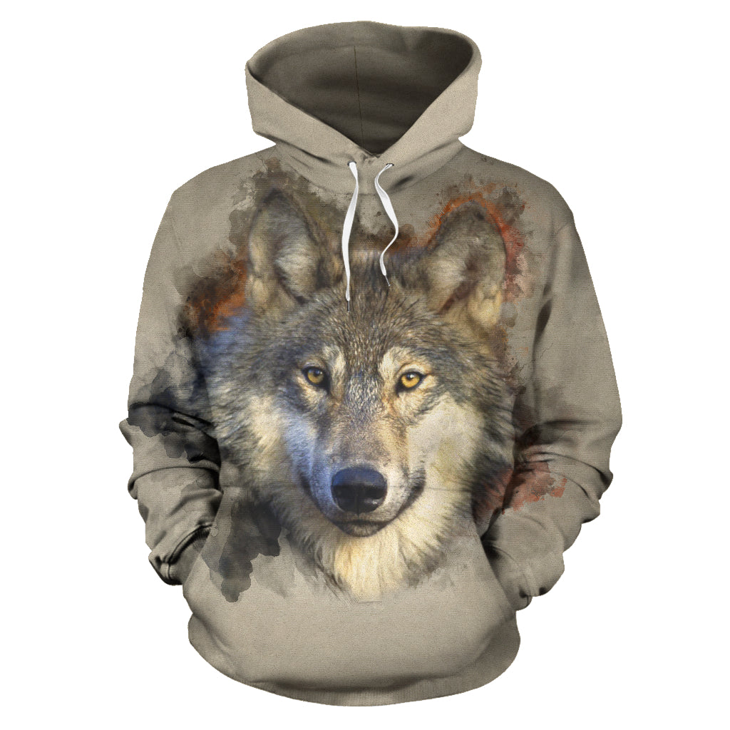 I Am A Wolf Men's Hoodie Getbrewtaps.com