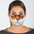 Brown and White Cat Face Mask Getbrewtaps.com
