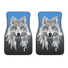 Spirit Animal Wolf Car Floor Mats Getbrewtaps.com