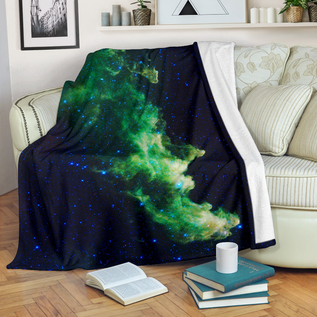 Witch Head Nebula Fleece Blanket Getbrewtaps.com