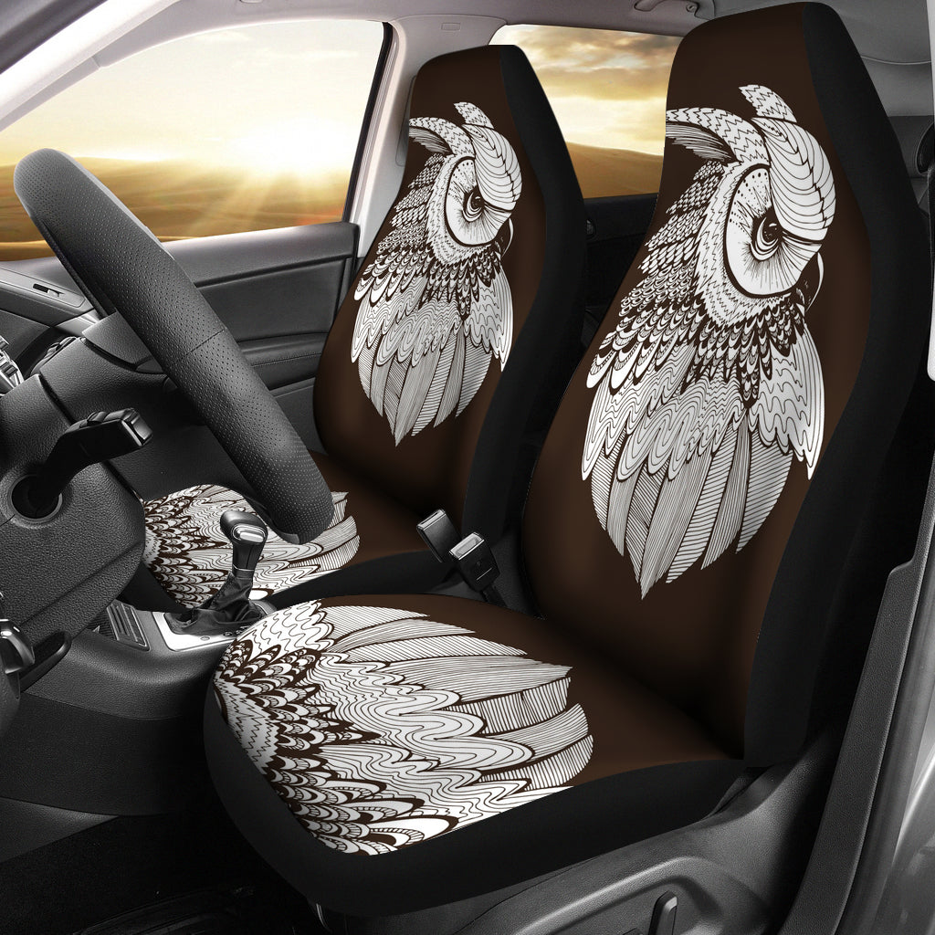 Owl Gazing Car Seat Covers Getbrewtaps.com