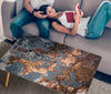 HandCrafted Abstract Gold Gradient Coffee Table Getbrewtaps.com