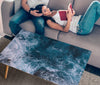 Handcrafted Blue Ocean Coffee Table Getbrewtaps.com