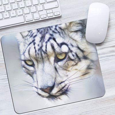 Snow Leopard Mousepad Getbrewtaps.com