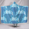 Blue Mandala Elephant Hooded Blanket Getbrewtaps.com