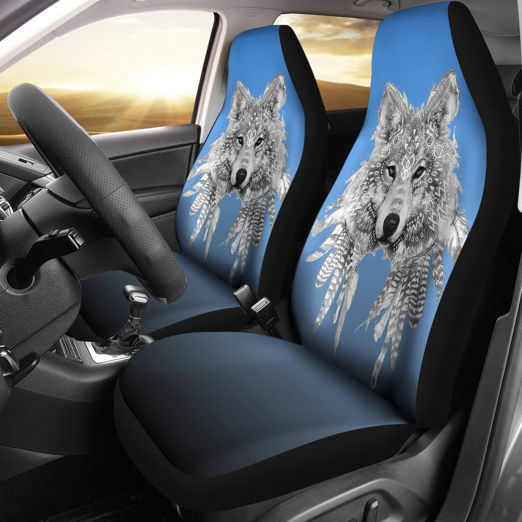 Spirit Animal Wolf Car Seat Covers Getbrewtaps.com