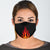 Adjustable Flame Bandana Face Mask Getbrewtaps.com