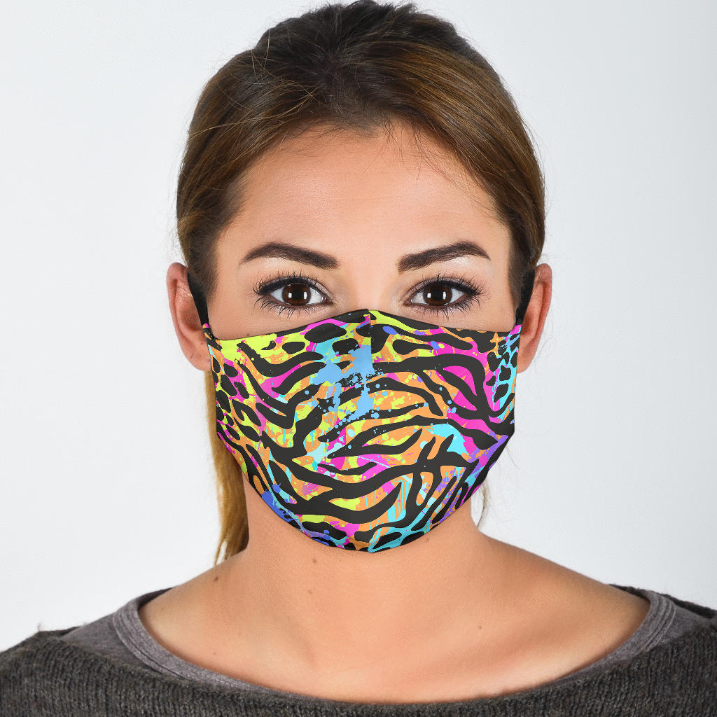 Painted Zebra Mask Getbrewtaps.com