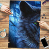 Blue Wolf Jigsaw Puzzle Getbrewtaps.com