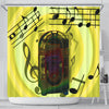 Love Music Shower Curtain Getbrewtaps.com