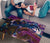 HandCrafted Abstract Liquid Gradient Coffee Table