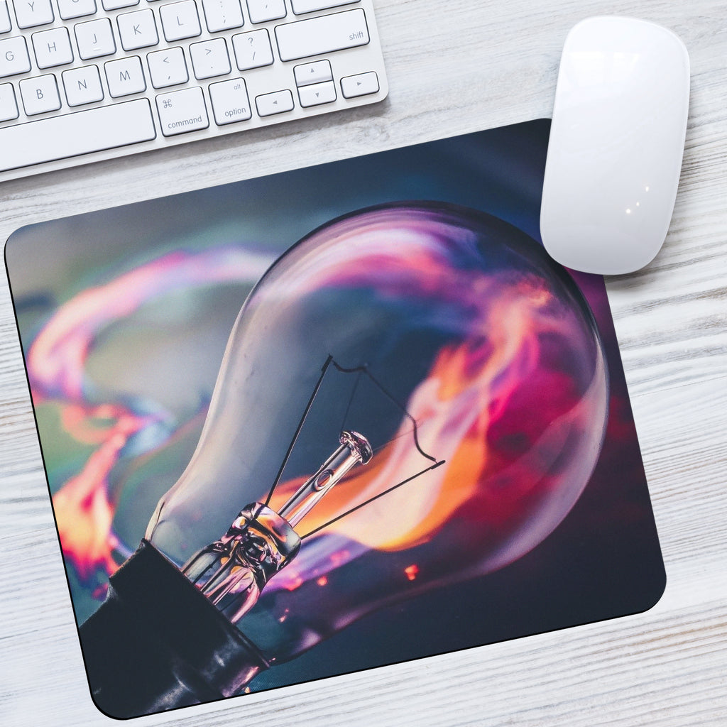 Bright Idea Mousepad Getbrewtaps.com