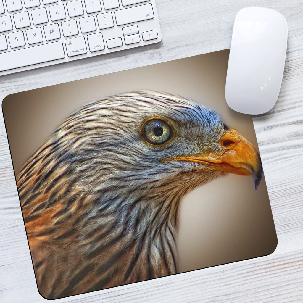 Red Kite Hawk Mousepad Getbrewtaps.com