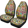 Love Peace Hippie Car Seat Covers Getbrewtaps.com