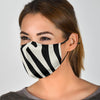 Zebra Print Adjustable Face Mask Getbrewtaps.com