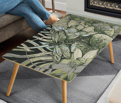 HandCrafted Lotus Dragonfly Coffee Table Getbrewtaps.com