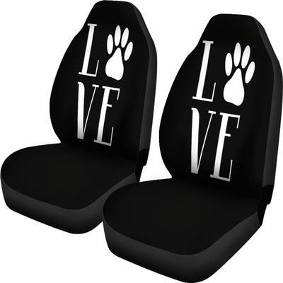 NP Love Dogs Car Seat Covers Getbrewtaps.com
