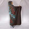 Peace Hippie Love Hooded Blanket Getbrewtaps.com